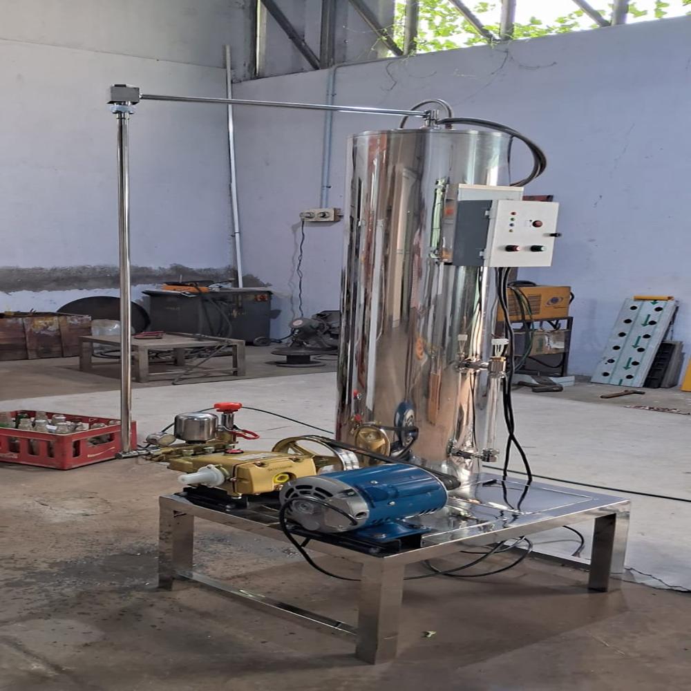 2 Head Capacity Corpanator - 304 Stainless Steel, 950x700x1950mm, Digital Panel | Fully Automatic Carbonator, Up to 400 Containers/Hour, Water Cooled