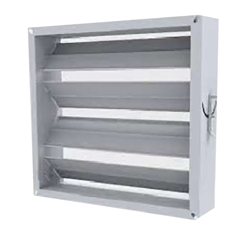 Volume Control Damper - Color: Silver