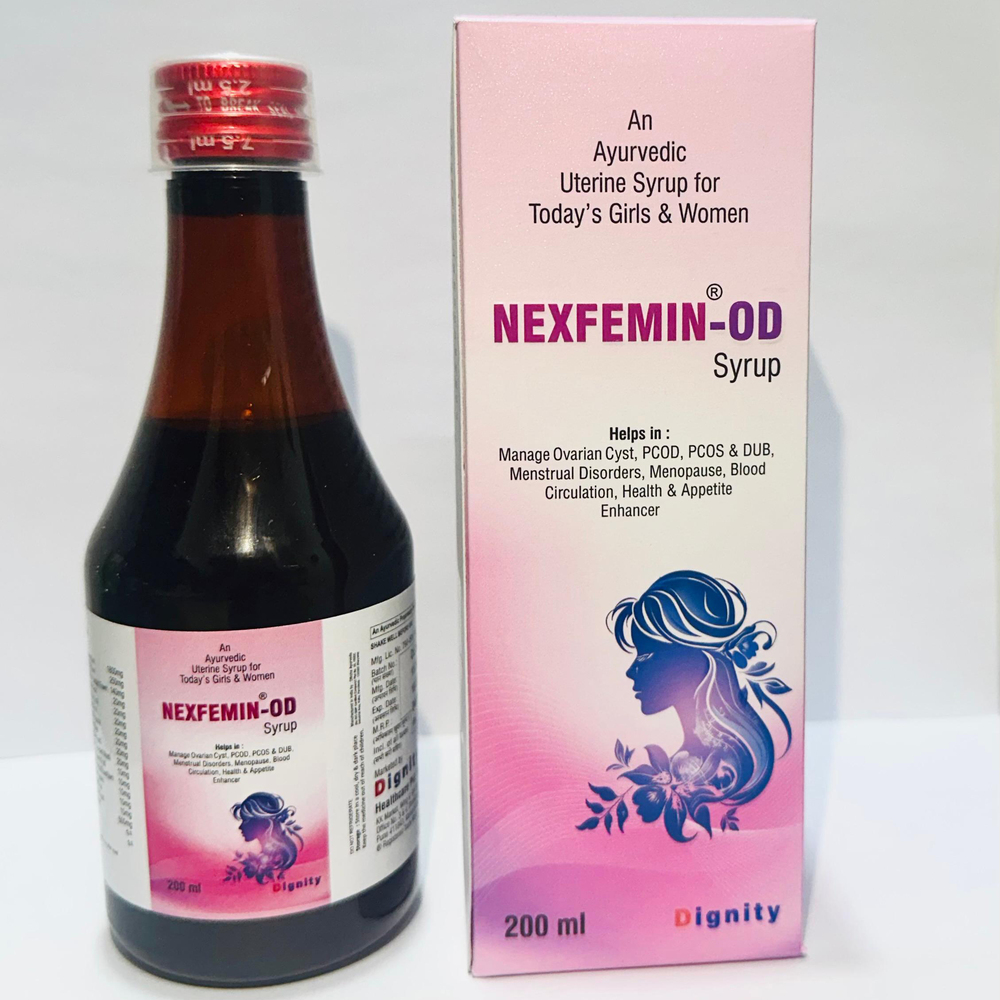 Nexfemin Od - 200Ml Ayurvedic Uterine Syrup For Health And Appetite Enhancer - Brand Name: Dignity Healthcare