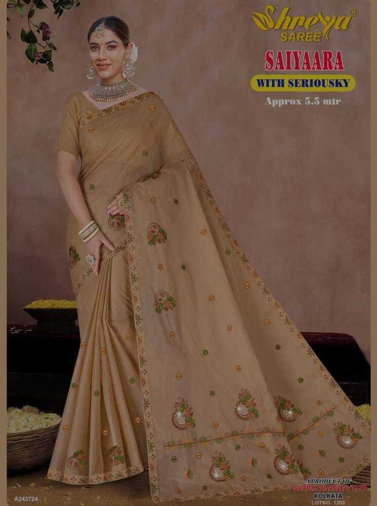 Saiyaara embroidered Cotton