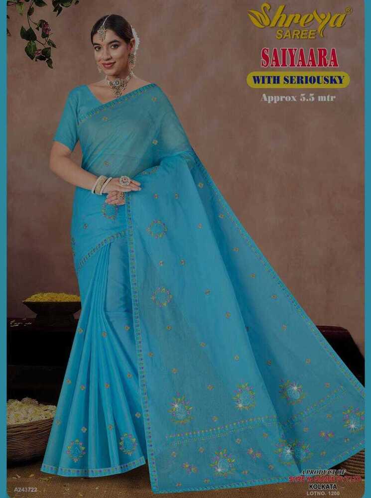 Saiyaara embroidered Cotton