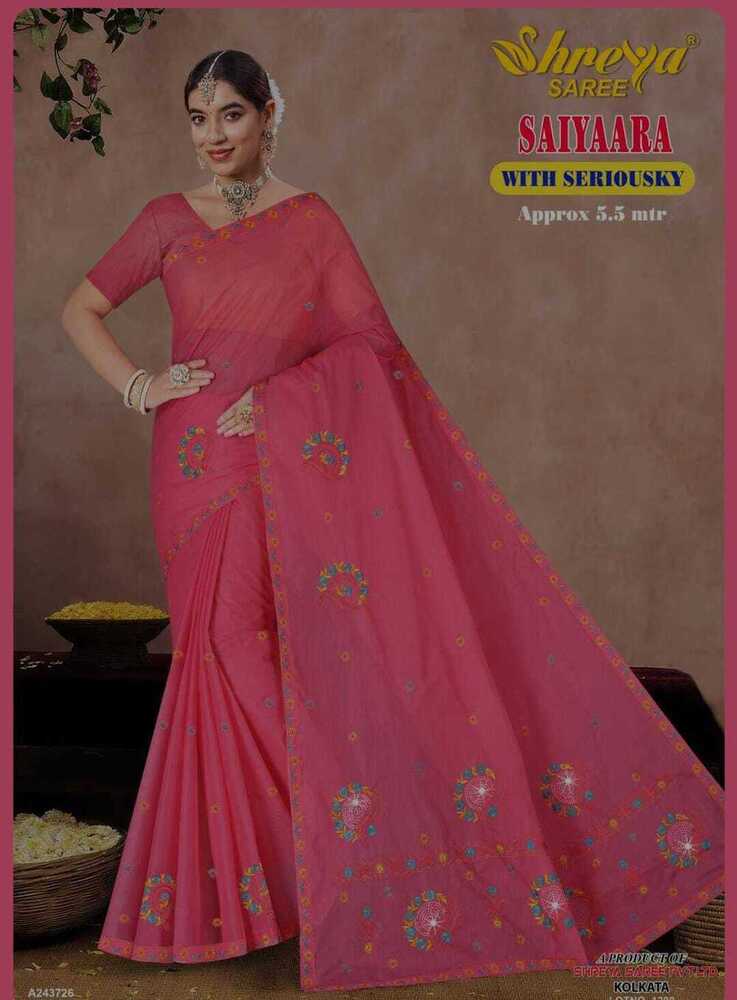 Saiyaara embroidered Cotton