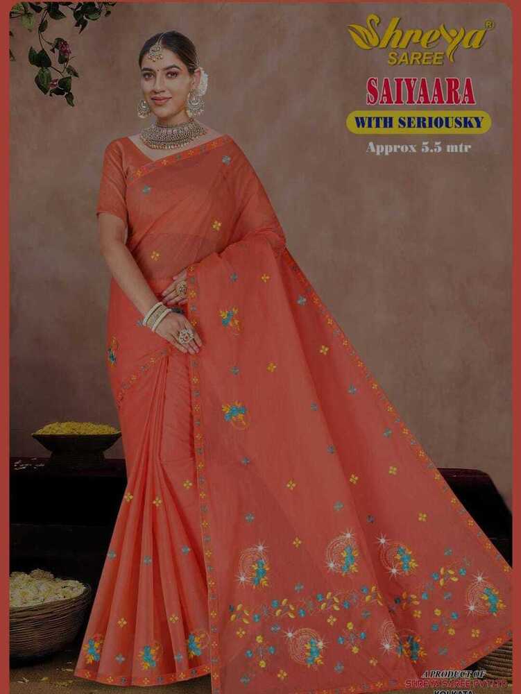 Saiyaara embroidered Cotton