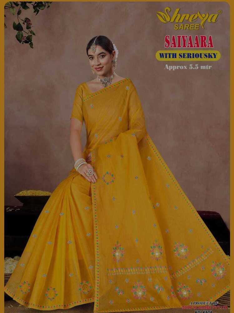 Saiyaara embroidered Cotton