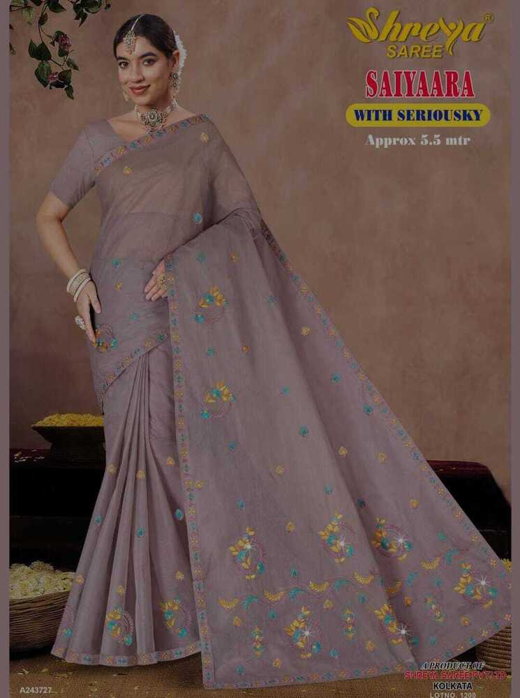 Saiyaara embroidered Cotton