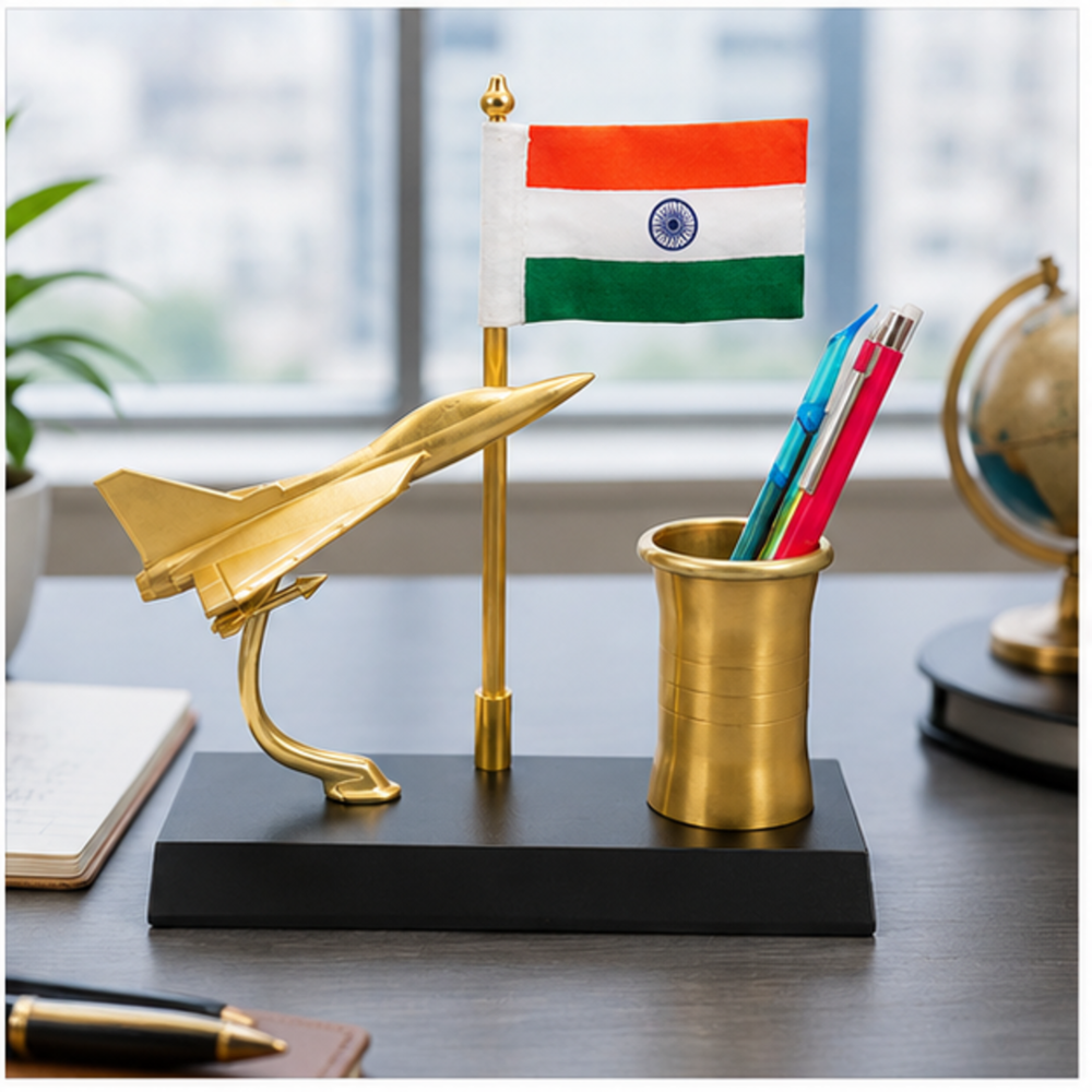 Aircraft Theme Table Flag Stand - Color: Customize