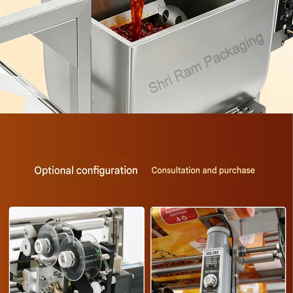 Penumatic Paste Pouch Packing With Stirrer Hopper - Application: Suitable For Ketup