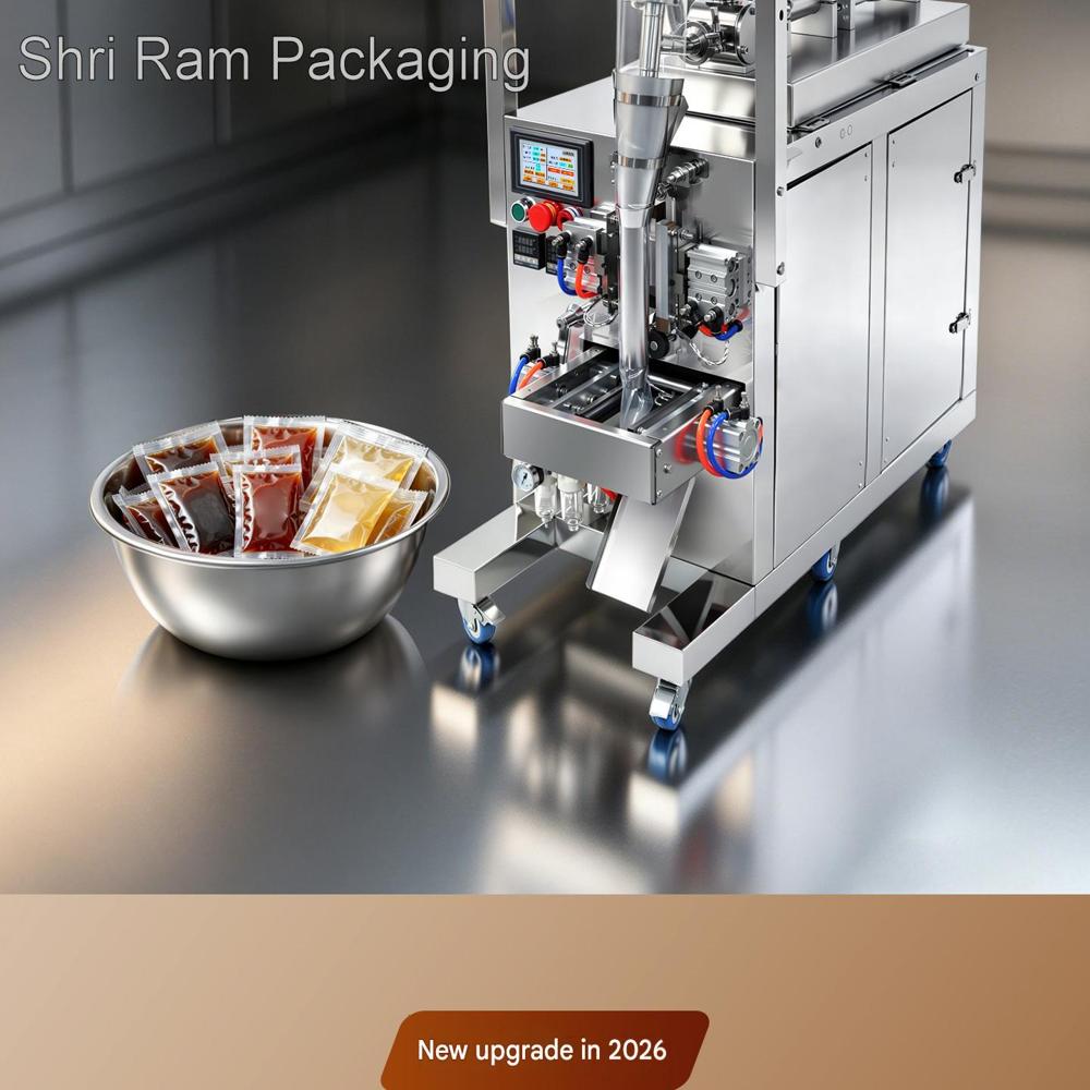 Penumatic Paste Pouch Packing With Stirrer Hopper - Application: Suitable For Ketup