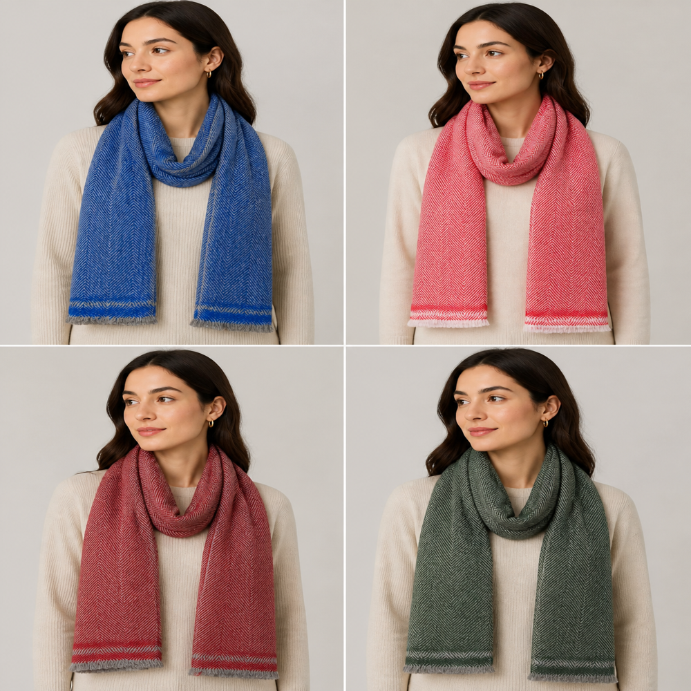Cashmere feel super soft  2 Ply Stoles