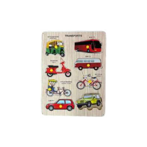 Transport Knob Tray Educational Toy