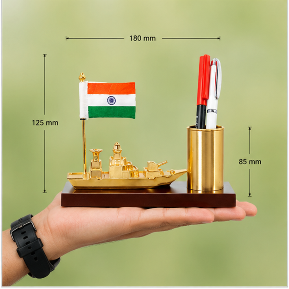 Navy Ship Executive Table Flag Stand