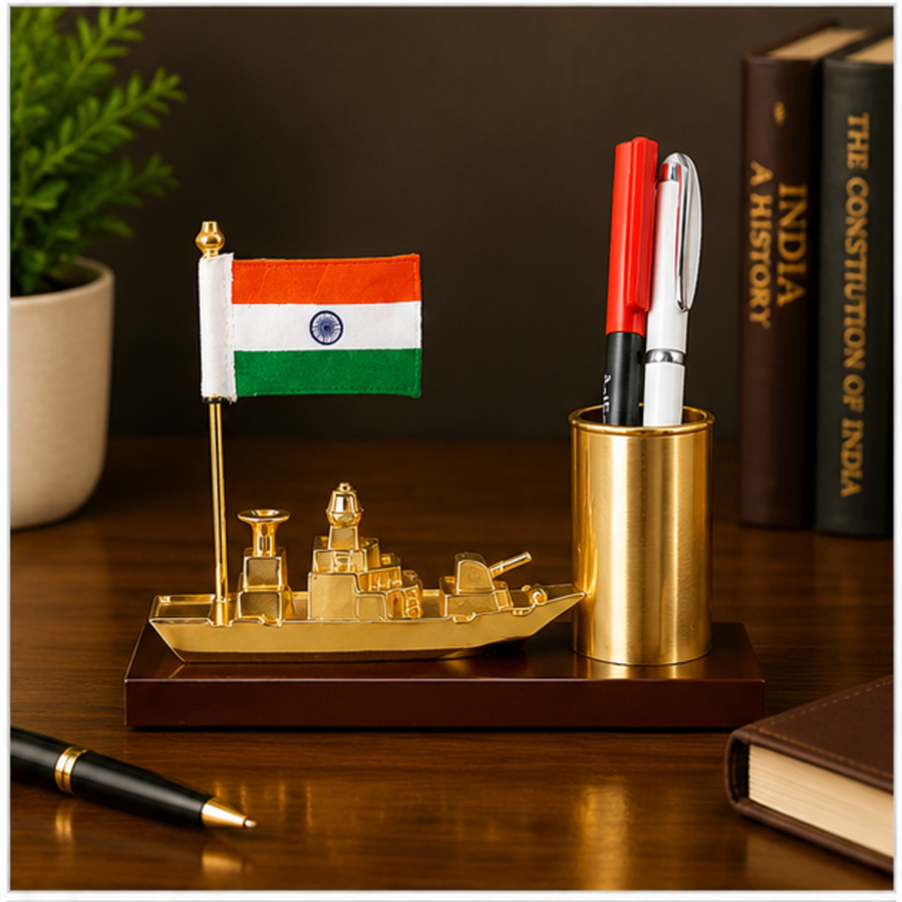 Navy Ship Executive Table Flag Stand
