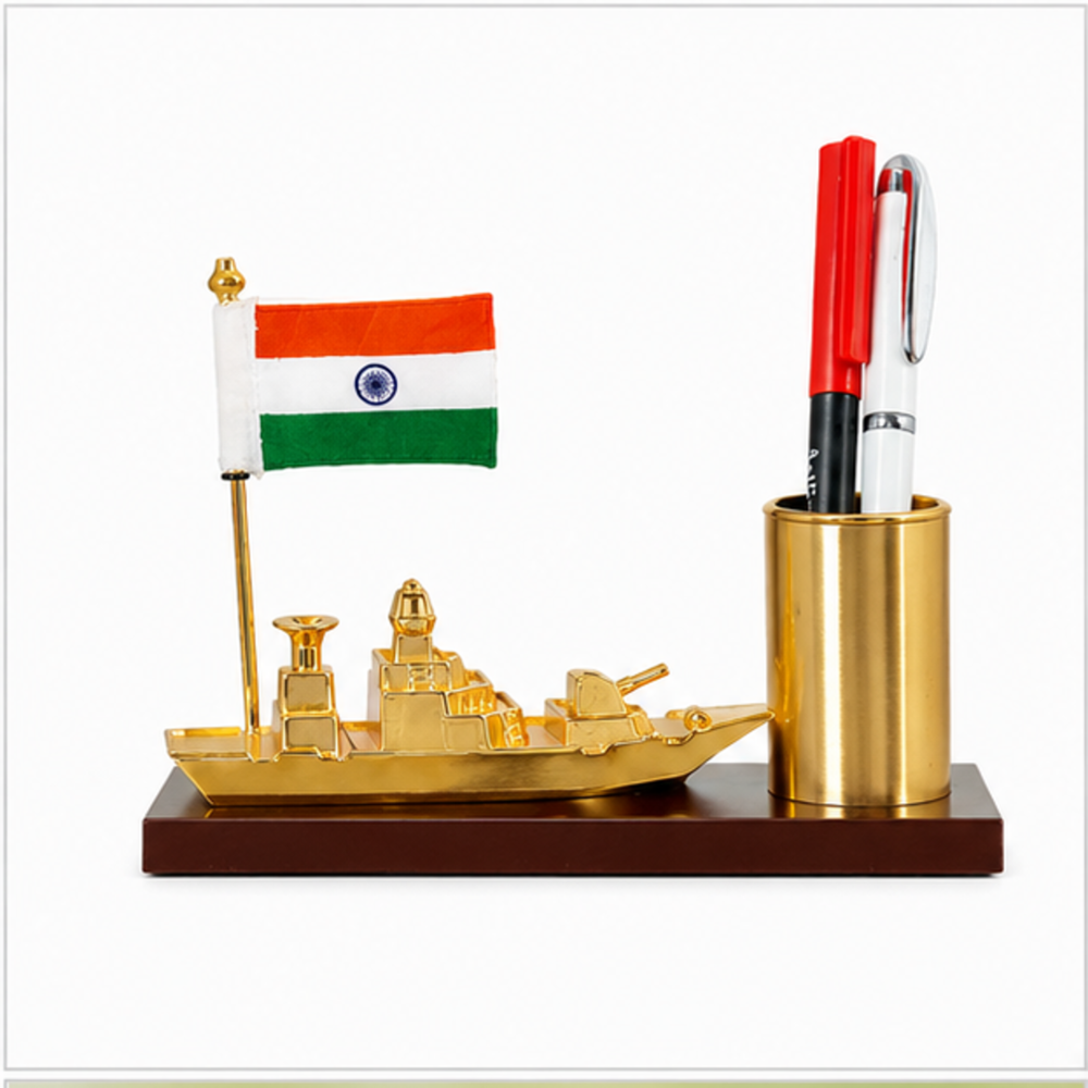 Navy Ship Executive Table Flag Stand