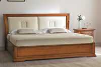 Mango Wood King Size Bed With Bed Side Table