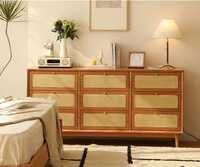 9 Drawer Wooden Chest Dresser