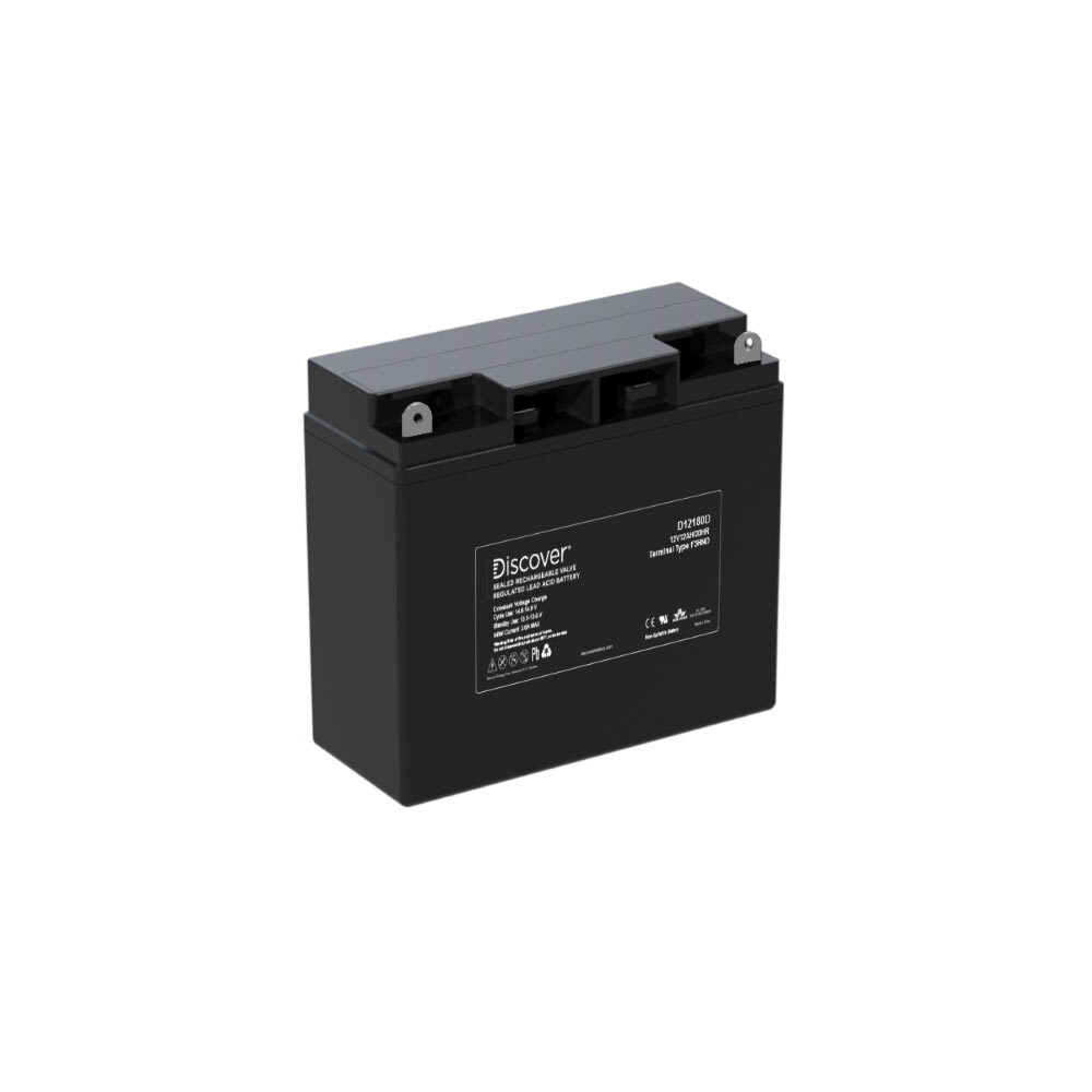 D12180D AGM Deep Cycle Cyclic Battery