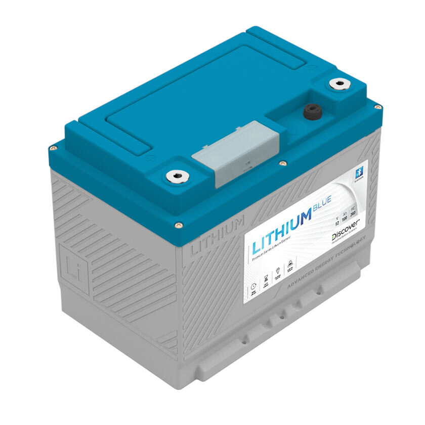 AES-B-G24-12V-H Lithium Blue Battery