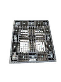 1100 x 1300 mm Black Plastic Pallet