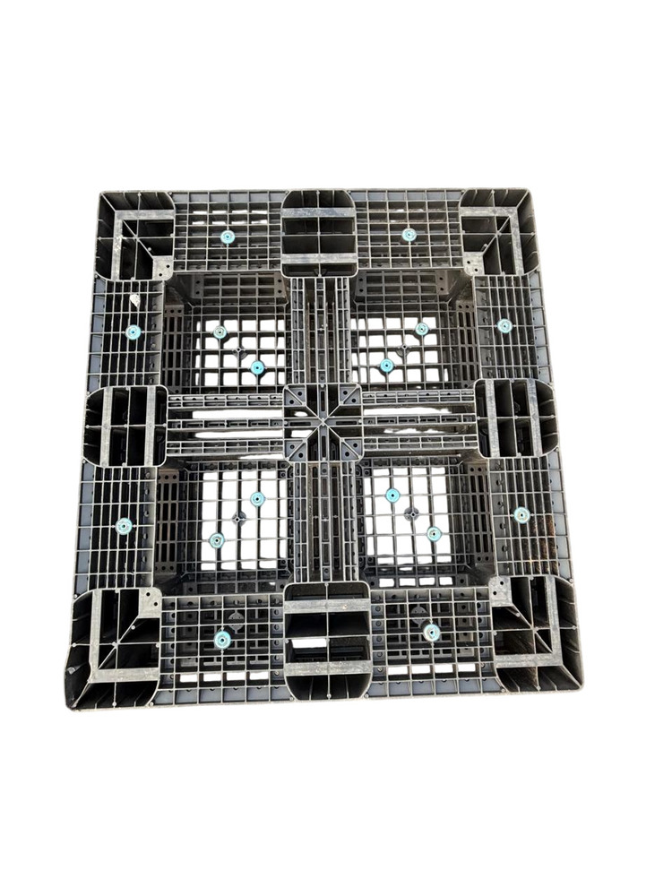 1100 x 1300 mm Black Plastic Pallet