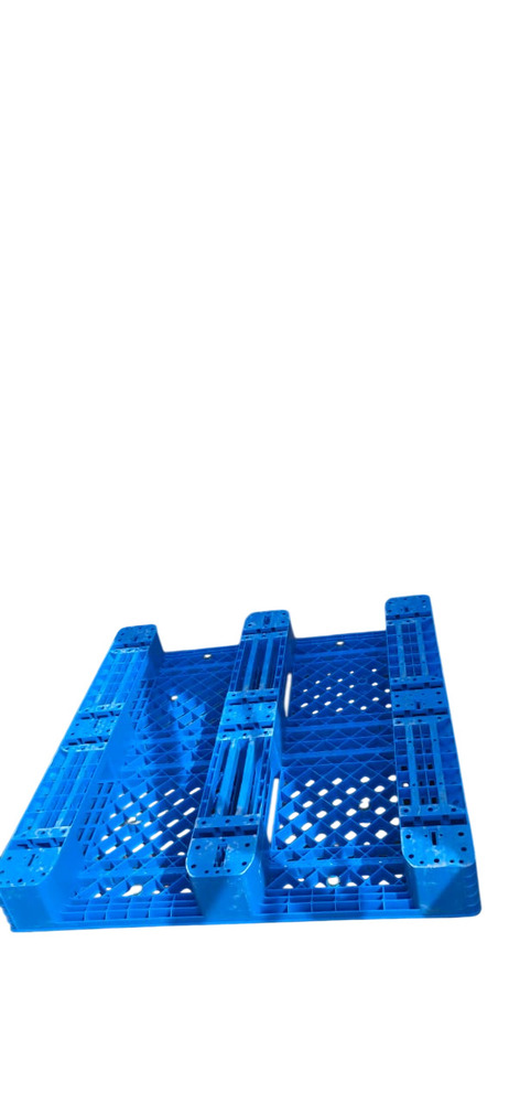 1100 x 1100 mm Blue 1500 kg Capacity Plastic Pallet