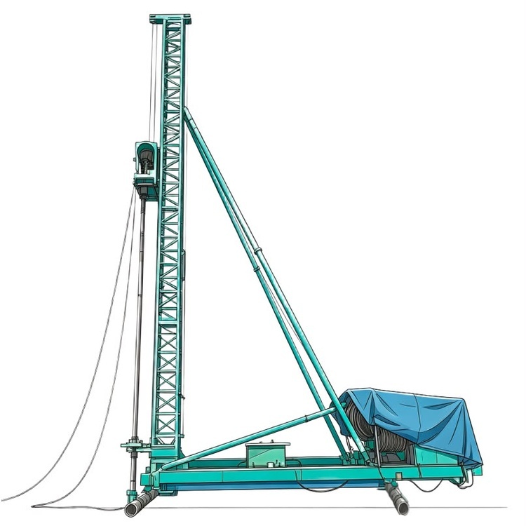 DYM Dual-Shaft सीमेंट मिक्सिंग ड्रिलिंग रिग