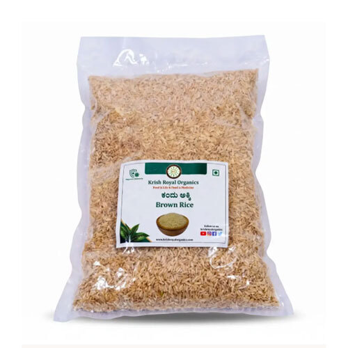 Brown Rice (Unpolished) - Whole Grain High Fibre Rice (500g)
