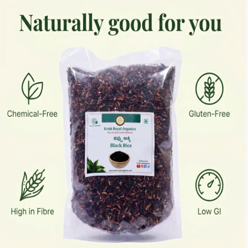 Black Rice - Antioxidant-Rich Forbidden Rice (1kg)