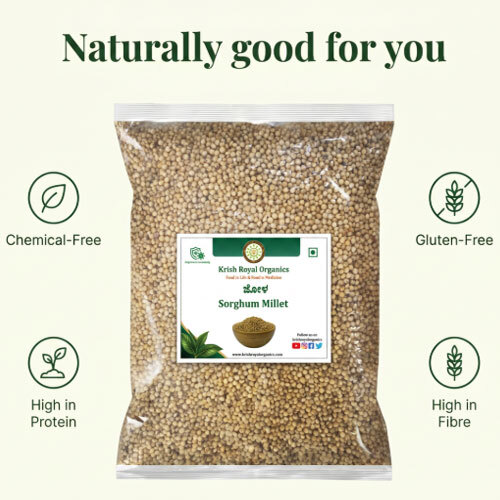 Sorghum (Jowar) - Gluten-Free Whole-Grain Millet (1kg)