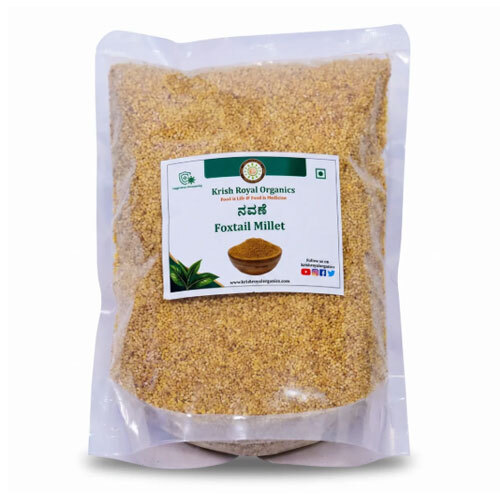 Foxtail Millet - High-Protein Siridhanya Millet (Navane) (500g)