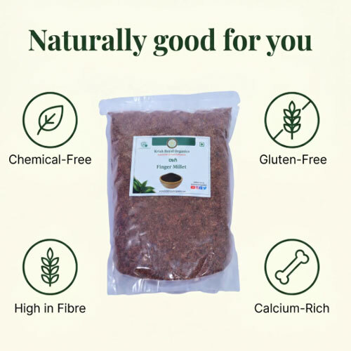 Finger Millet (Ragi) - Calcium-Rich Heritage Millet (1kg)
