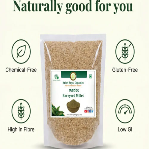 Barnyard Millet - Low GI Siridhanya Millet (Oodalu) (500g)