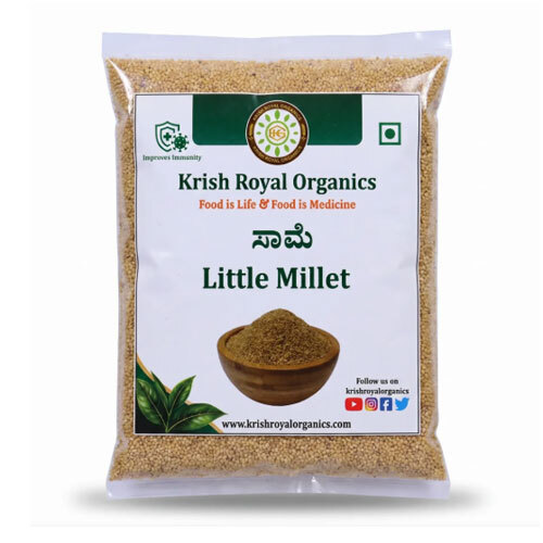 Little Millet - Fine Gluten-Free Siridhanya Millet (Saame) (500g)