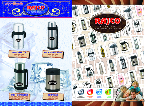 वाइडमाउथ एसएस वैक्यूम फ्लास्क