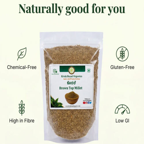 Browntop Millet - Rare Siridhanya Millet (Korale) (500g)