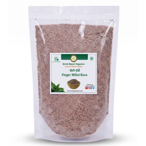 Ragi Rava - Calcium-Rich Finger Millet Rava (1kg)
