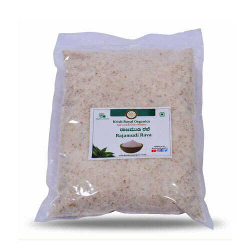 Rajamudi Rice Rava - Heritage Red-Rice Rava for Upma (1kg)