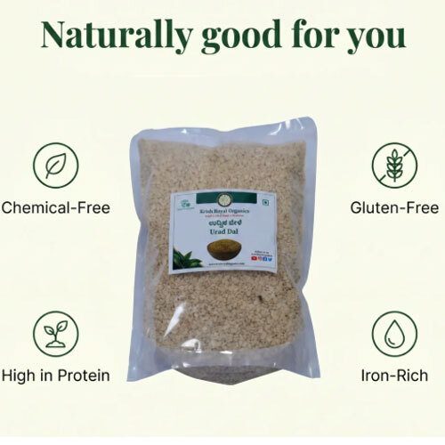 Urad Dal - Creamy Split Black Gram for Idli & Dosa (100g)