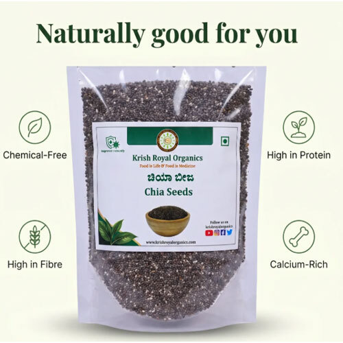 Chia Seeds - Omega-3 & Fibre Superfood Seeds (100g)