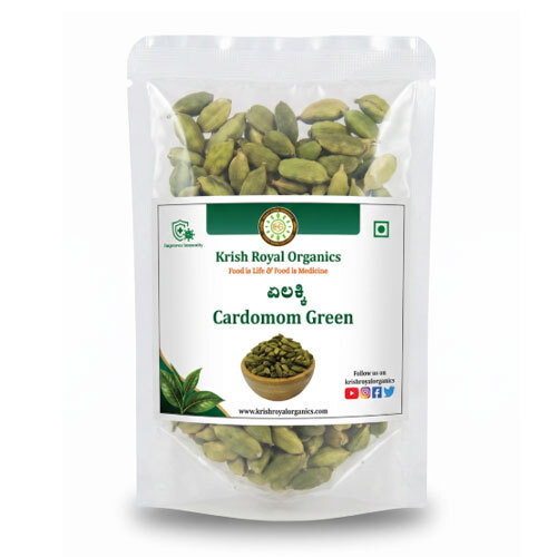 Green Cardamom (Elaichi) - Aromatic Chemical-Free Pods (100g)
