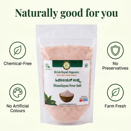 Himalayan Pink Salt (Free-Flow) - Everyday Table Salt (1kg)