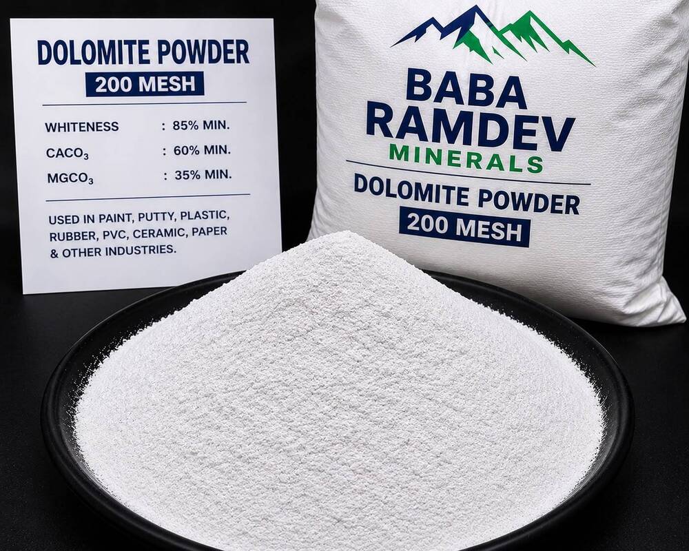 200 Mesh Dolomite Powder