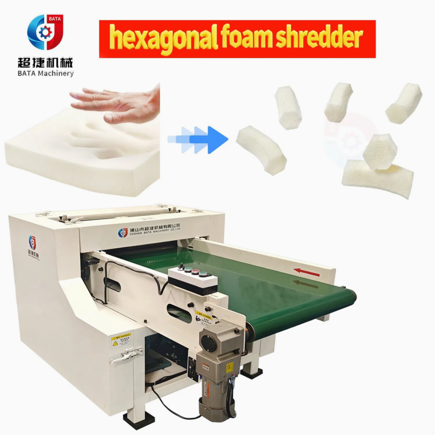 Latex Sponge Shredder Crusher Machine Pu Polyurethane Memory Foam Crushing Shredding Machine For Sofa Cushion Pillow - Automatic Grade: Full