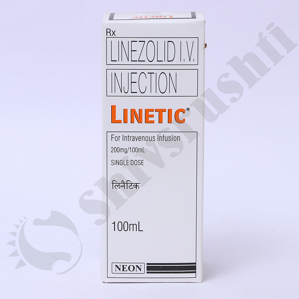Linetic Linezolid Iv Injection - Life Span: 24 Months