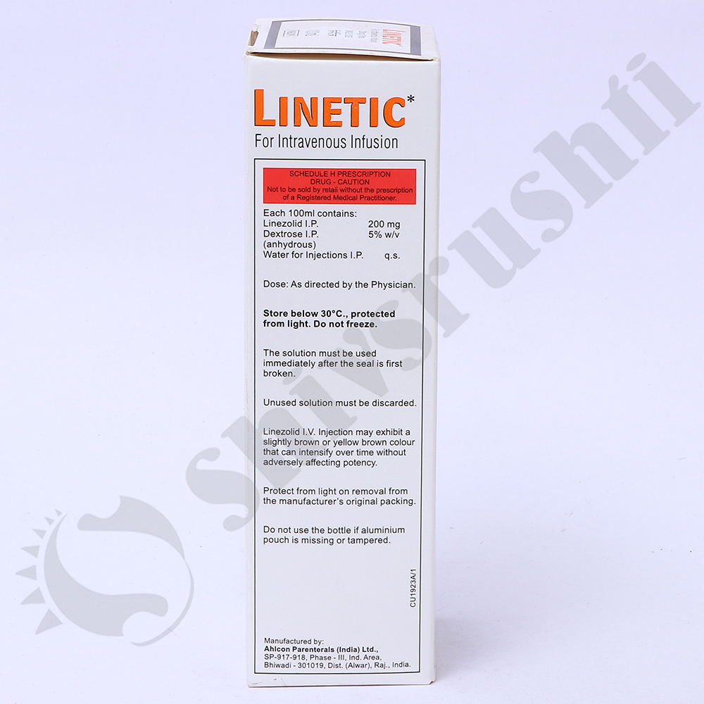 Linetic Linezolid IV Injection