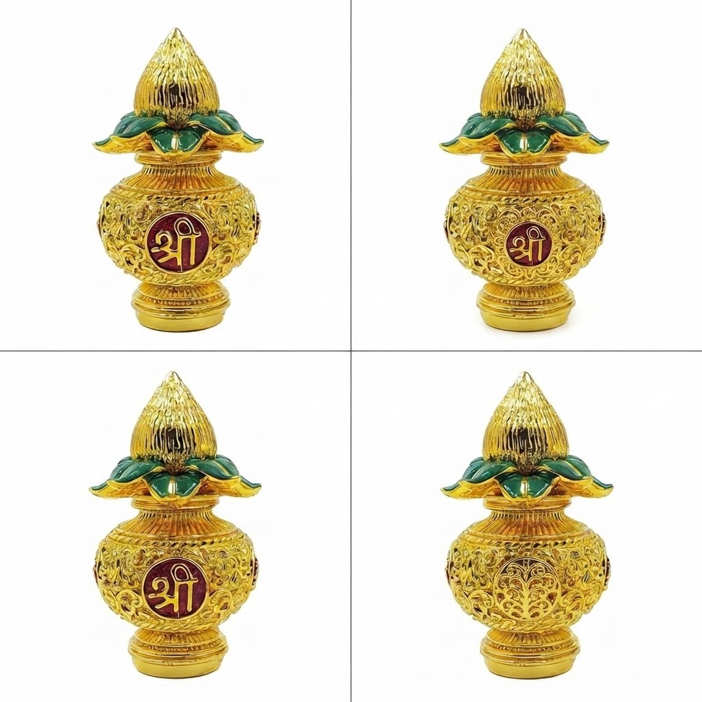 Shree Gold Plated Kalash