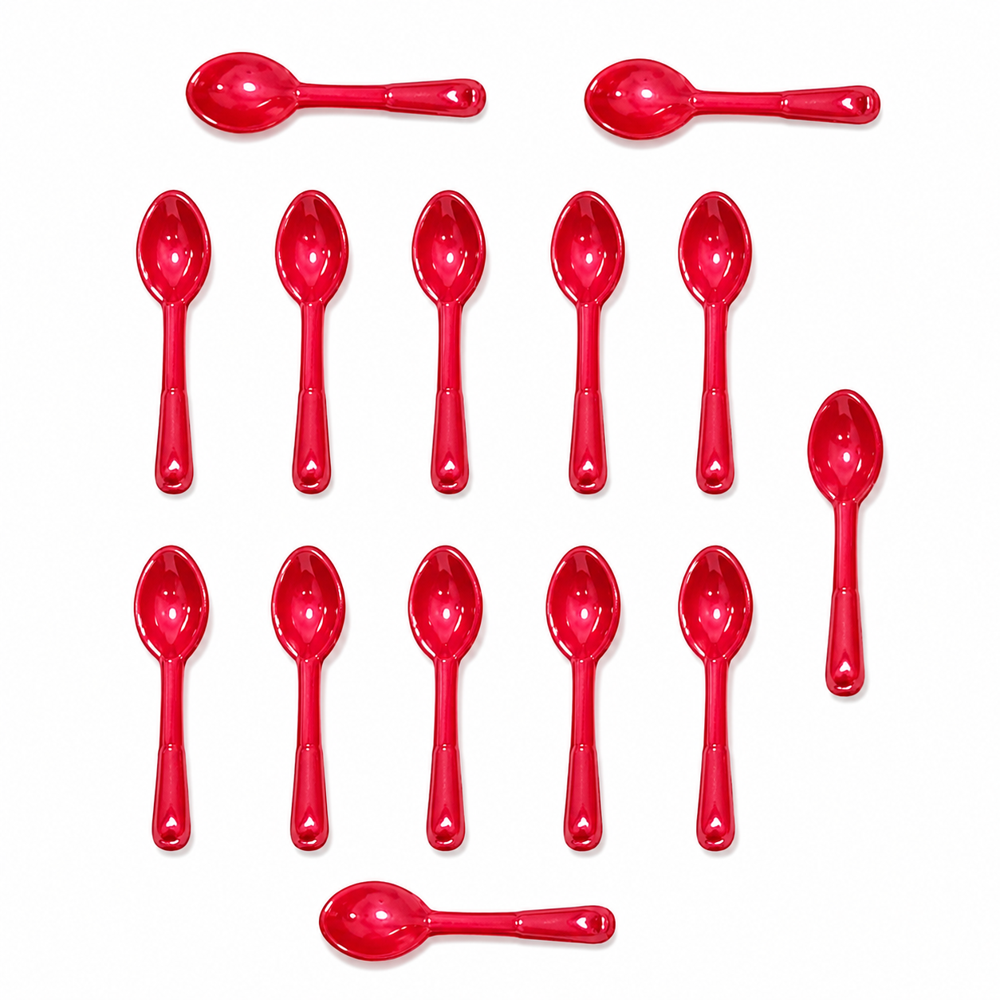 Biodegradable Disposable Spoon - Color: White