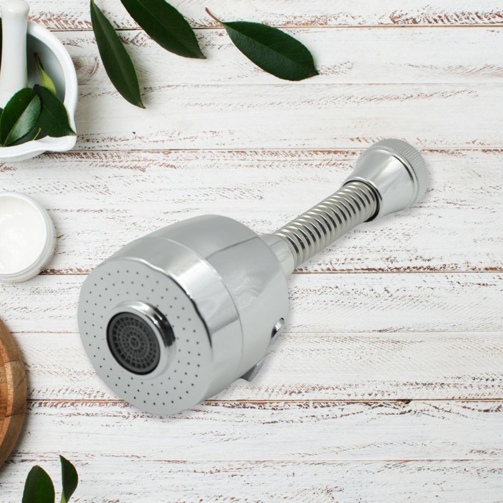 360 Rotating Faucet Sprayer Water-Saving Aerator for Kitchen & Bathroom (6 Inch)