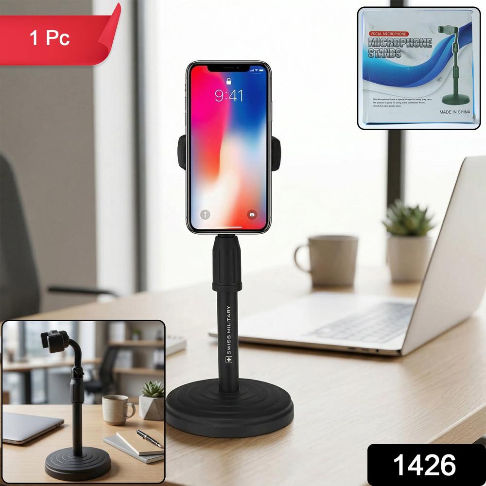 Adjustable 360 Rotating Mobile Phone Holder Stand 1 Pc