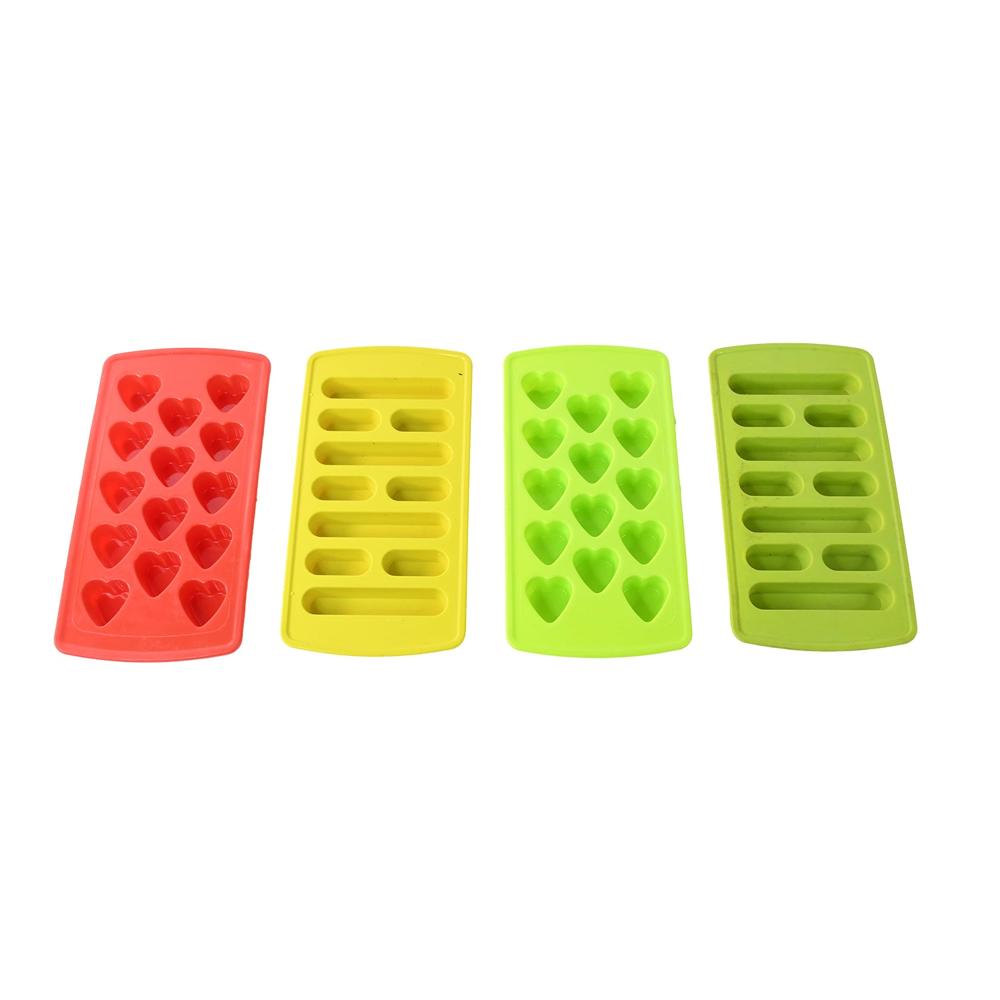 Plastic Ice Cube Tray Set (4 Pc) - Application: As Per Product Requirement