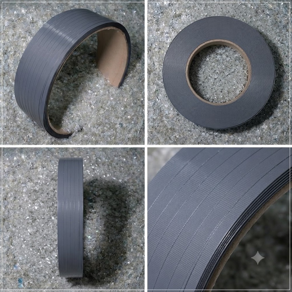 Grey Pet Strap - Application: Packing Industries